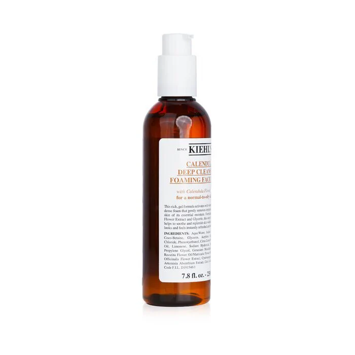 Kiehl's Calendula Deep Cleansing Foaming Face Wash 230ml - Image 2