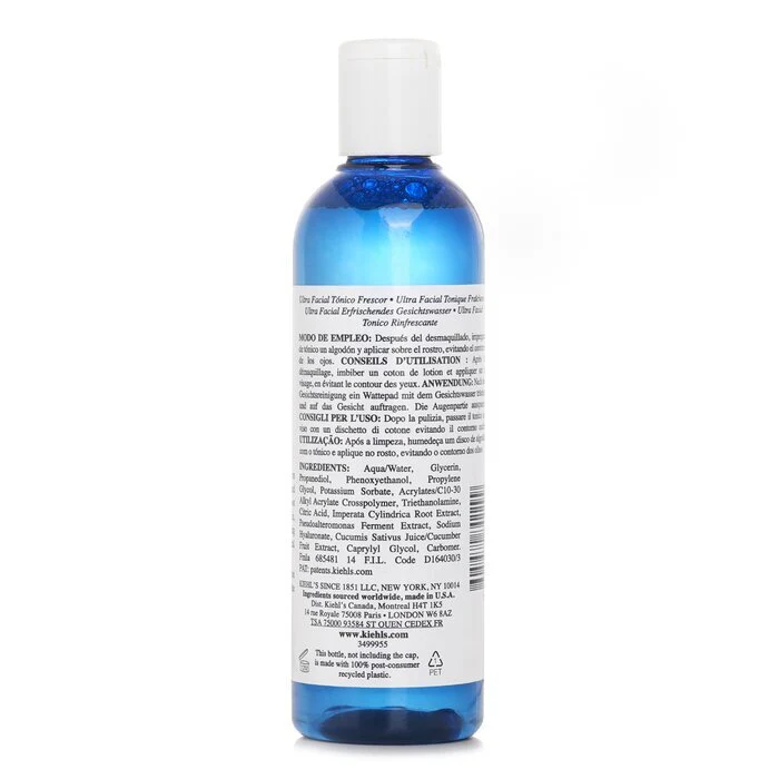 Kiehl's Ultra Facial Fresh Toner 250ml - Image 3