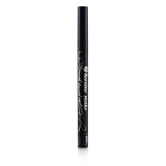 KISS ME Heroine Make Smooth Liquid Eyeliner Waterproof - # 01 Black 0.4ml/0.01oz - Image 3
