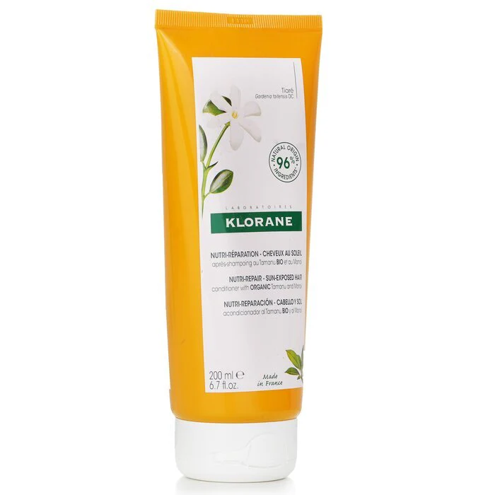 Klorane Conditioner with Organic Tamanu and Monoi (Nutri Repair Sun Exposed Hair) 200ml/6.7oz - Image 2