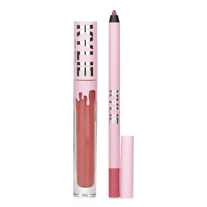 Kylie By Kylie Jenner Matte Lip Kit: Matte Liquid Lipstick 3ml + Lip Liner 1.1g - # 301 Angel 2pcs - Image 2