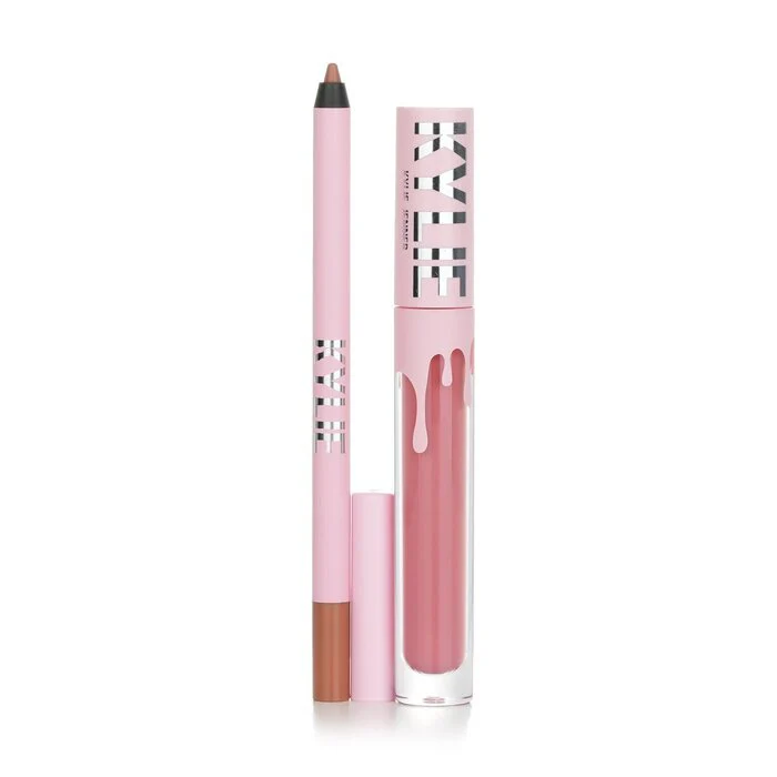 Kylie By Kylie Jenner Matte Lip Kit: Matte Liquid Lipstick 3ml + Lip Liner 1.1g - # 808 Kylie Matte 2pcs - Image 2