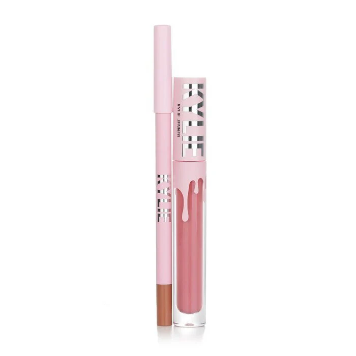 Kylie By Kylie Jenner Matte Lip Kit: Matte Liquid Lipstick 3ml + Lip Liner 1.1g - # 808 Kylie Matte 2pcs - Image 3
