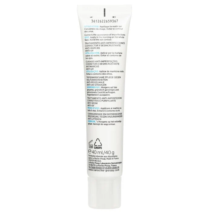La Roche Posay Effaclar Duo (+) Corrective Unclogging Care Anti-Imperfections Anti-Marks SPF 30 40ml/1.35oz - Image 3