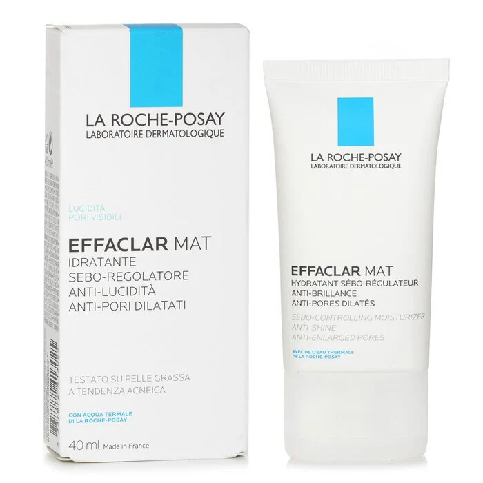 La Roche Posay Effaclar Mat Daily Moisturizer (New Formula, For Oily Skin) 40ml - Image 2