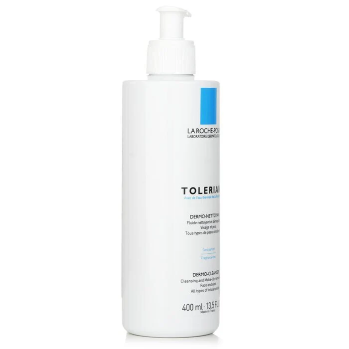 La Roche Posay Toleriane Dermo-Cleanser (Face and Eyes Make-Up Removal Fluid) 400ml/13.5oz - Image 2
