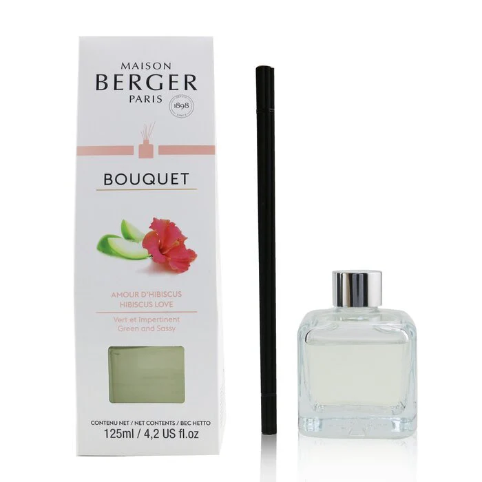 Lampe Berger (Maison Berger Paris) Cube Scented Bouquet - Hibiscus Love 125ml - Image 2