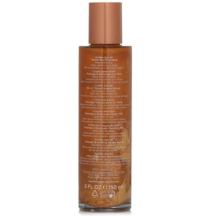 Lancaster Golden Tan Maximizer 1 Month Tan Prolonging After Sun Oil 150ml/5oz - Image 3