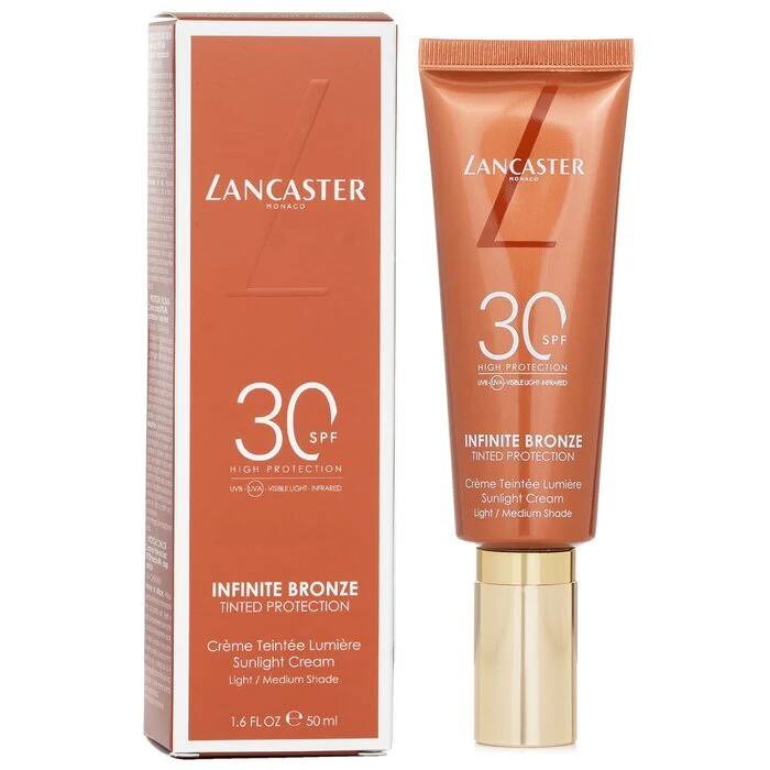 Lancaster Infinite Bronze Sunlight Cream SPF 30 light/Medium Shade 50ml - Image 2