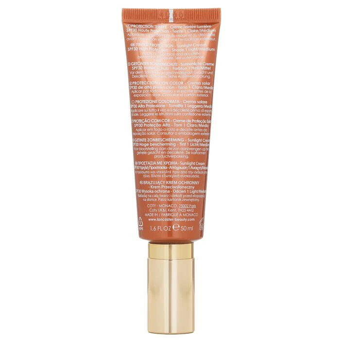 Lancaster Infinite Bronze Sunlight Cream SPF 30 light/Medium Shade 50ml - Image 3