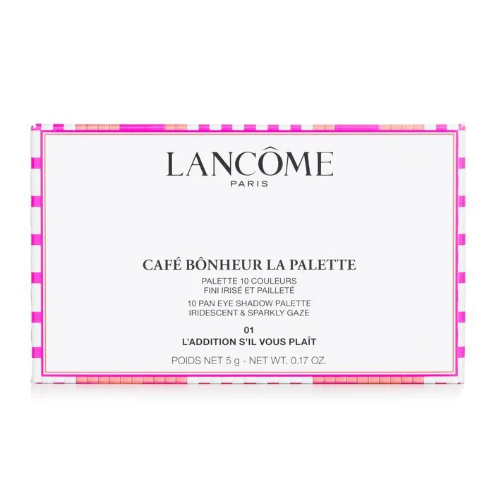 Lancome Cafe Bonheur La Palette (10x Eye Shadow) (Limited Edition) - 01 L'Addition S'il Vous Plait 5g - Image 3