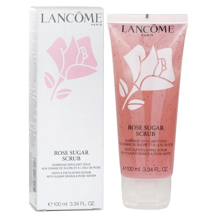 Lancome Hydra Zen Rose Sugar Scrub 100ml - Image 2