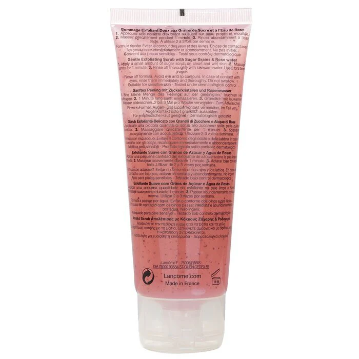 Lancome Hydra Zen Rose Sugar Scrub 100ml - Image 3