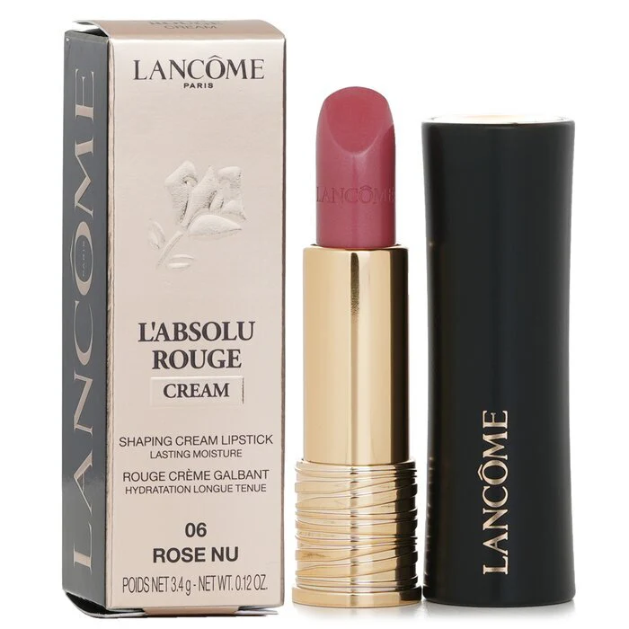 Lancome L'Absolu Rouge Cream Lipstick - 06 Rose Nu 3.4g - Image 2