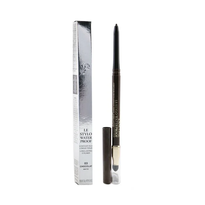 Lancome Le Stylo Waterproof Eyeliner - 03 Chocolat (Matte) 0.35g - Image 2