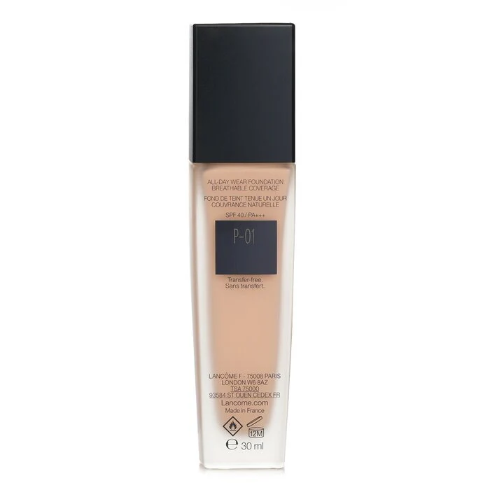 Lancome Teint Idole Ultra Wear All Day Wear Foundation SPF40 - P-01 30ml - Image 3