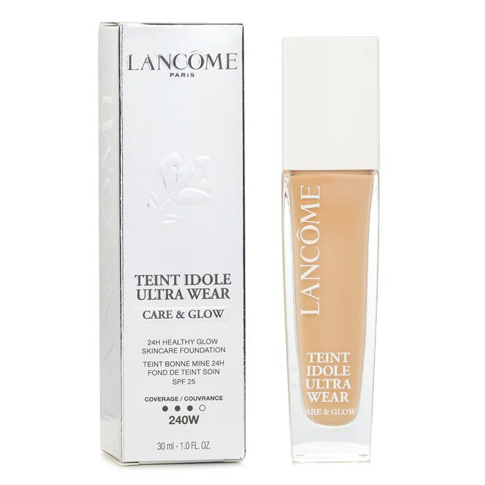 Lancome Teint Idole Ultra Wear Care & Glow Foundation SPF 25 - 240W 30ml - Image 2
