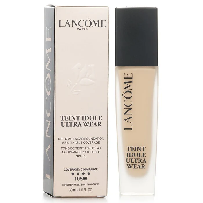 Lancome Teint Idole Ultra Wear Up To 24H Wear Foundation Breathable Coverage SPF 35 - 105W 30ml - Image 2