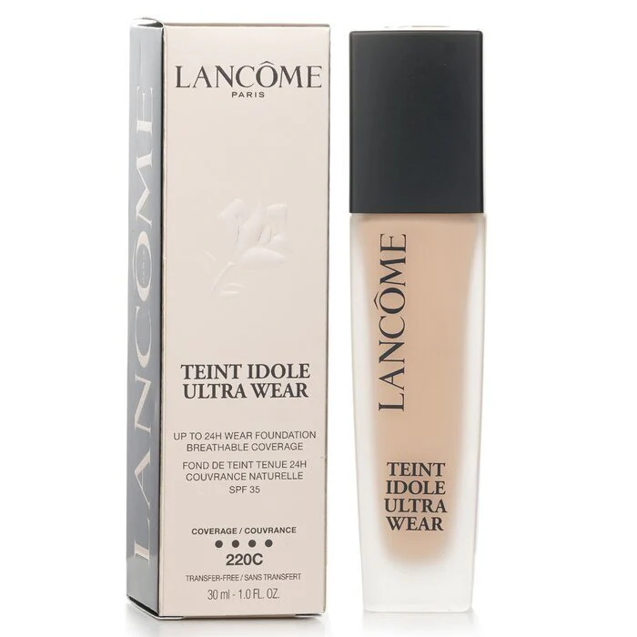 Lancome Teint Idole Ultra Wear Up To 24H Wear Foundation Breathable Coverage SPF 35 - 220C 30ml - Image 2