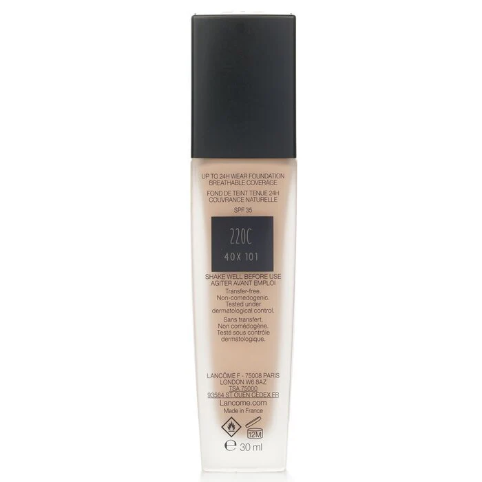 Lancome Teint Idole Ultra Wear Up To 24H Wear Foundation Breathable Coverage SPF 35 - 220C 30ml - Image 3