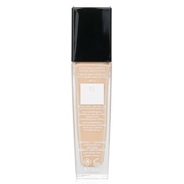 Lancome Teint Miracle Hydrating Foundation Natural Healthy Look SPF 15 - 02 Lys Rose 30ml - Image 3