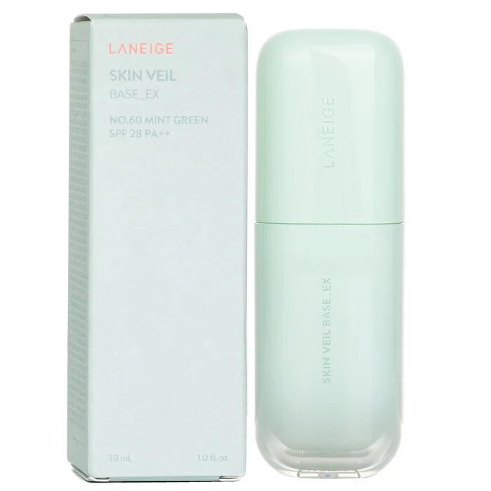Laneige Skin Veil Base EX SPF 28 - # No. 60 Mint Green 30ml - Image 2