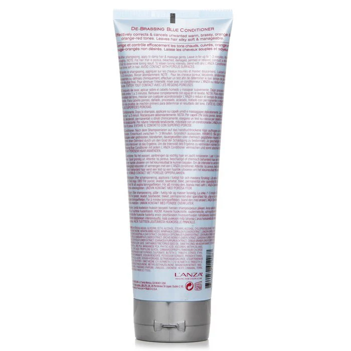 Lanza Healing ColorCare De-Brassing Blue Conditioner 250ml/8.5oz - Image 3