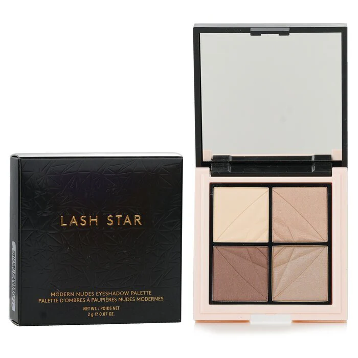 Lash Star Modern Nudes Quad Eyeshadow Palette - # 1 Flesh Tones 2g/0.07oz - Image 2