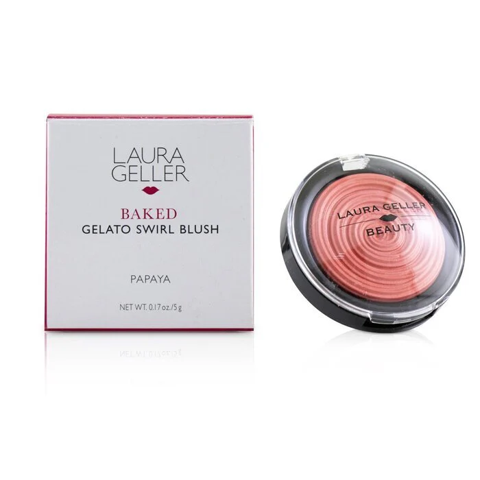 Laura Geller Baked Gelato Swirl Blush - Papaya 5g - Image 2
