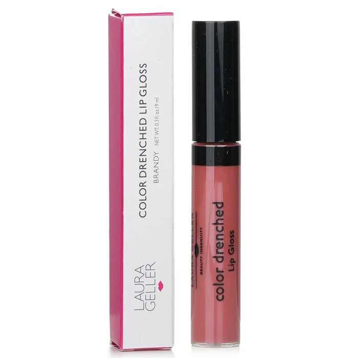 Laura Geller Color Drenched Lip Gloss - #Brandy 9ml/0.3oz - Image 2