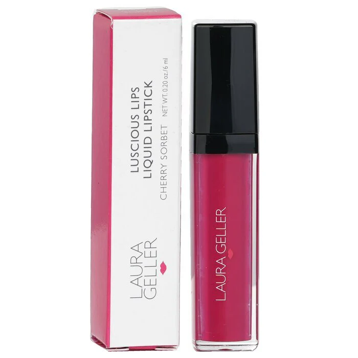 Laura Geller Luscious Lips Liquid Lipstick - # Cherry Sorbet 6ml/0.2oz - Image 2