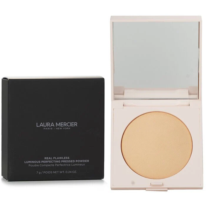 Laura Mercier Real Flawless Luminous Perfecting Pressed Powder - # Translucent Honey 050172 7g/0.24oz - Image 2