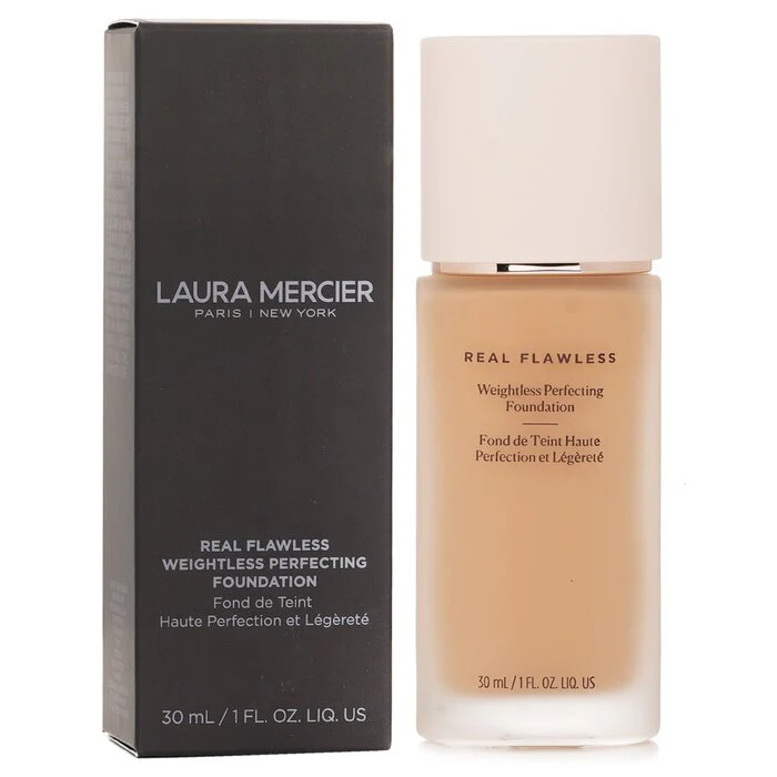 Laura Mercier Real Flawless Weightless Perfecting Foundation - # 2W2 Warm Linen 30ml/1oz - Image 2