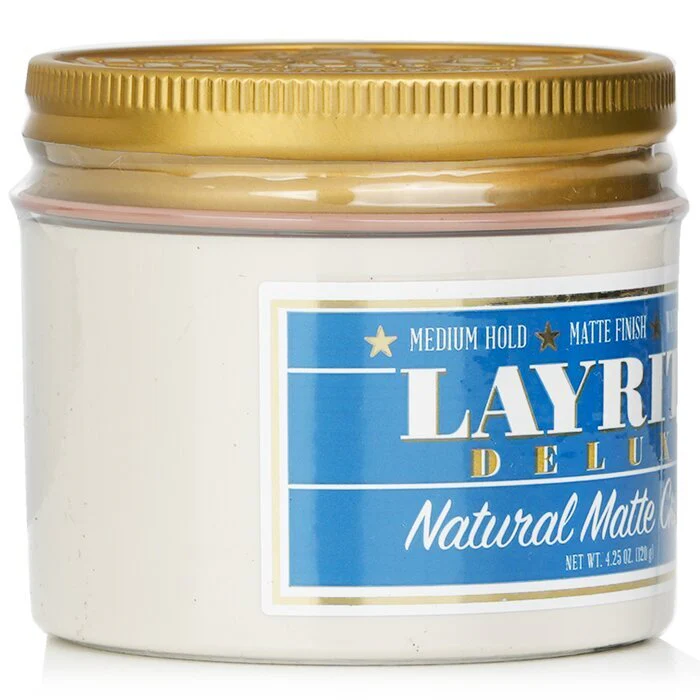 Layrite Natural Matte Cream (Medium Hold, Matte Finish, Water Soluble) 120g/4.25oz - Image 2