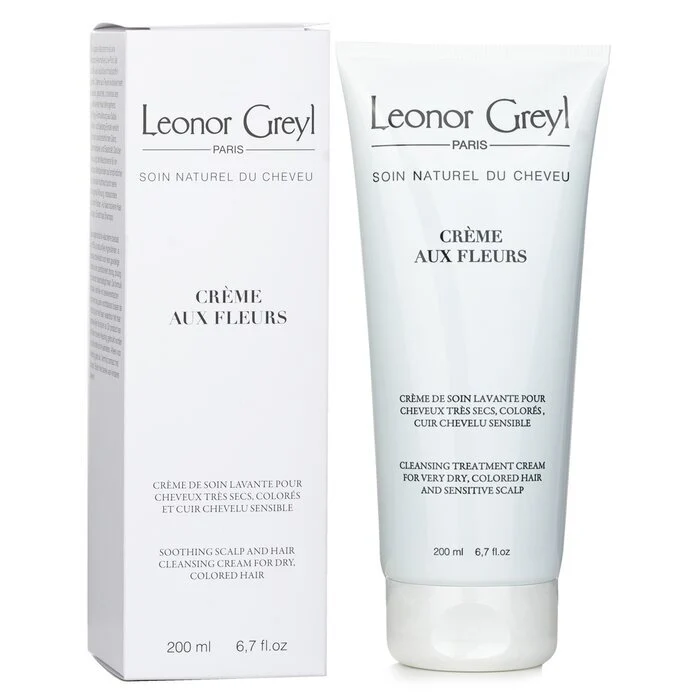 Leonor Greyl Creme Aux Fleurs Cleansing Treatment Cream Shampoo (For Very Dry Hair & Sensitive Scalp) 200ml/7oz - Image 2