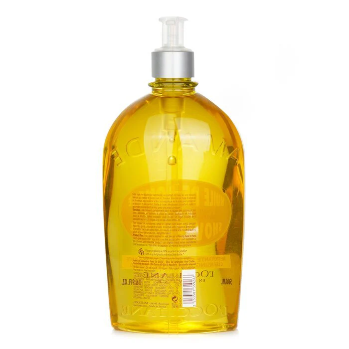 L'Occitane Almond Cleansing & Softening Shower Oil(Random Packaging) 500ml - Image 3