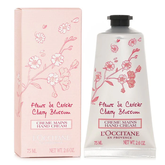 L'Occitane Cherry Blossom Hand Cream 75ml - Image 2