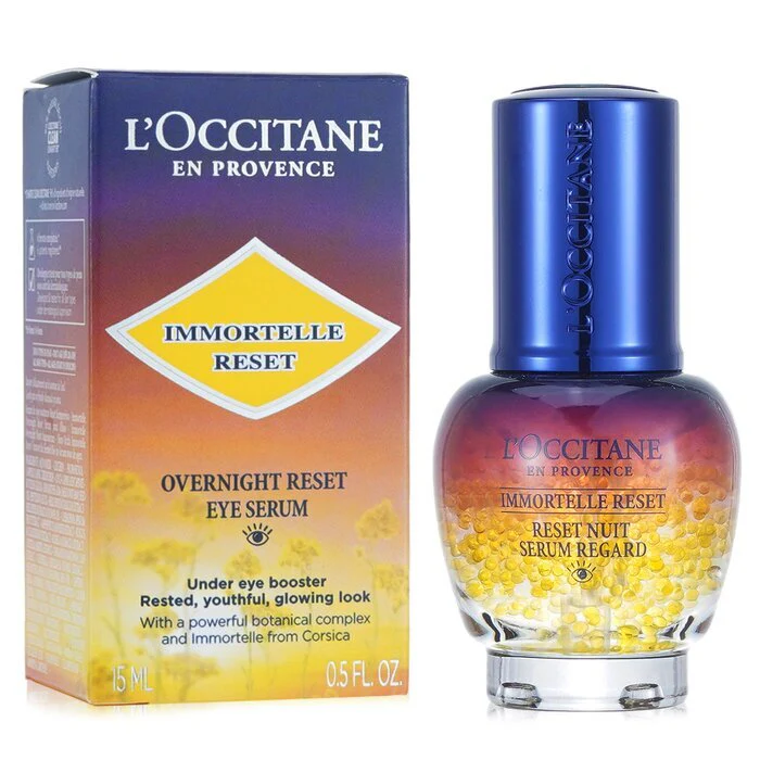 L'Occitane Immortelle Reset Overnight Reset Eye Serum(Random Packaging) 15ml - Image 2