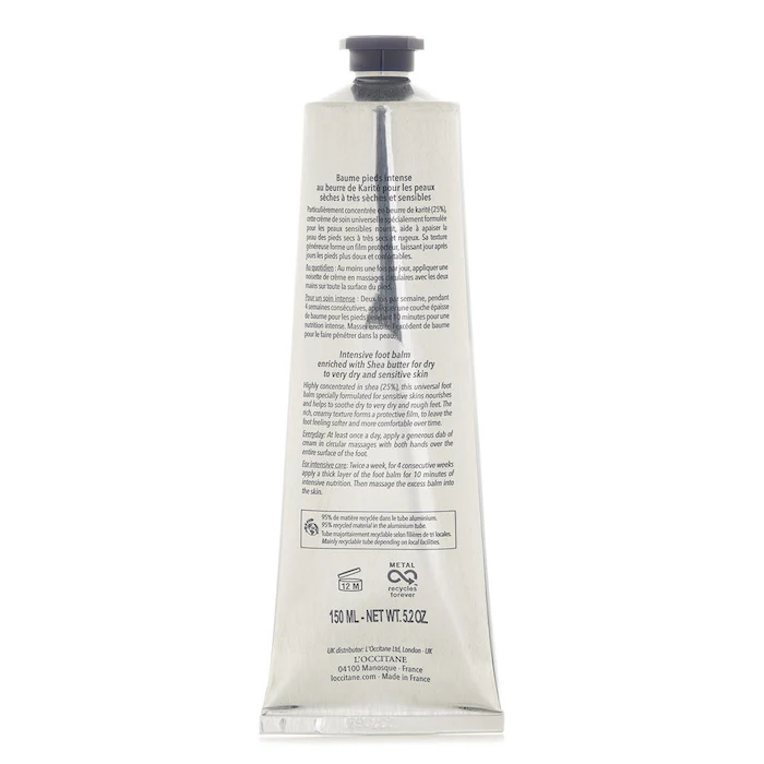 L'Occitane Shea Butter 25% Intensive Foot Balm(Random Packaging) 150ml - Image 3