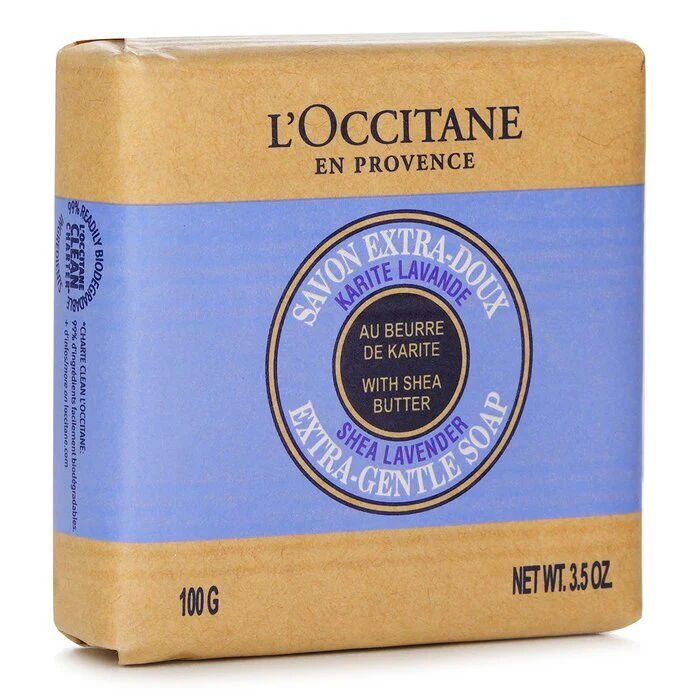 L'Occitane Shea Butter Extra Gentle Soap - Lavender 100g/3.5oz - Image 2