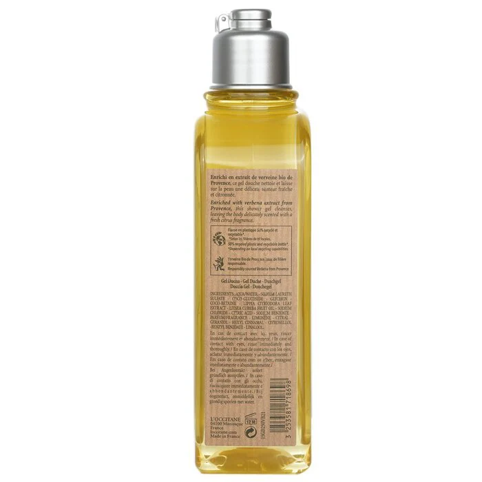 L'Occitane Verveine Agrumes (Citrus Verbena) Shower Gel 250ml/8.4oz - Image 3