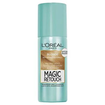 L'Oreal Paris Magic Retouch Temporary Root Concealer Spray - Blonde (Instant Grey Hair Coverage)