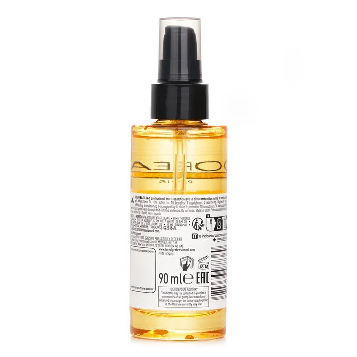 L'Oreal Professionnel Serie Expert - Absolut Repair Wheat Oil 10-In-1 Professional Oil 90ml - Image 3