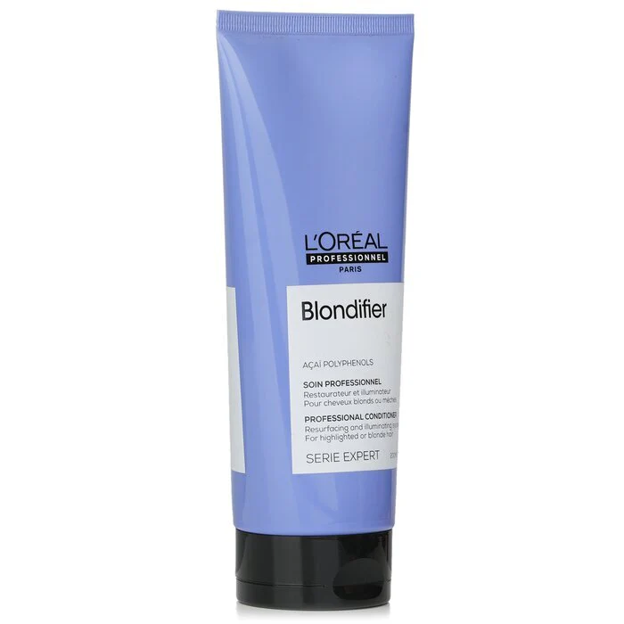 L'Oreal Professionnel Serie Expert - Blondifier Acai Polyphenols Resurfacing and Illuminating System Conditioner (For Blonde Hair) 200ml/6.7oz - Image 2