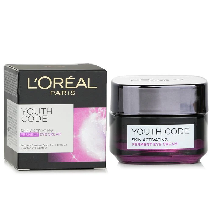 L'Oreal Youth Code Skin Activating Ferment Eye Cream 15ml/0.5oz - Image 2