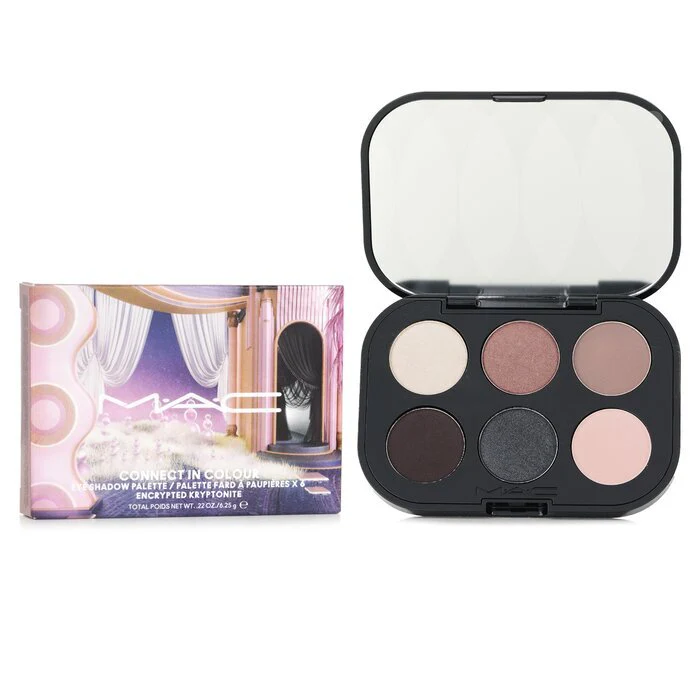 MAC Connection In Colour Eye Shadow (6x Eyeshadow) Palette - # Encrypted Kryptonite 6.25g/0.22oz - Image 2