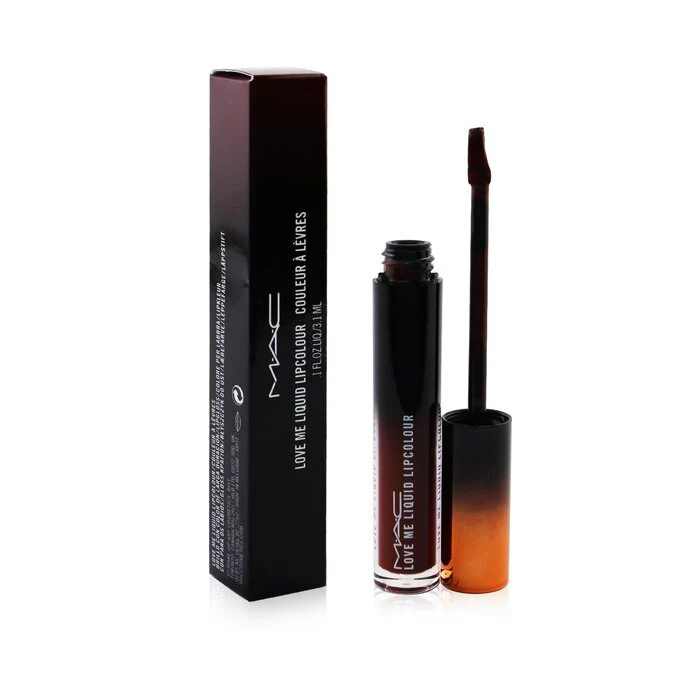 MAC Love Me Liquid Lipcolour - # 484 Gift To The Gods (Deep Red) 3.1ml/0.1oz - Image 2