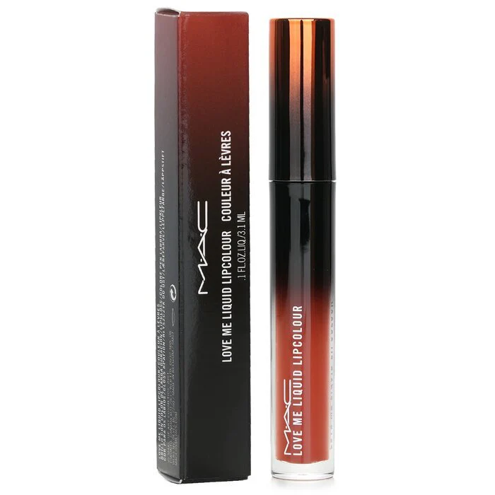 MAC Love Me Liquid Lipcolour - # 486 Marrakesh Me Later (Deep Burnt Orange) 3.1ml/0.1oz - Image 2