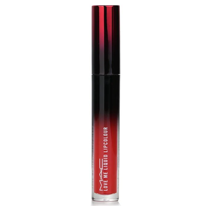 MAC Love Me Liquid Lipcolour - # 492 Yeah, I'm Fancy (Intense Red Orange) 3.1ml/0.1oz - Image 3