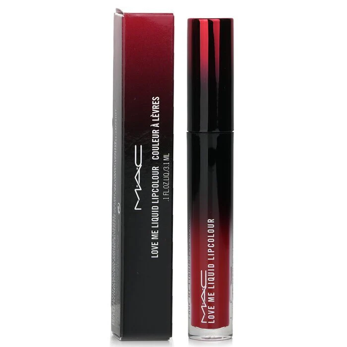 MAC Love Me Liquid Lipcolour - # 495 Adore Me (Midtone Blue Red) 3.1ml/0.1oz - Image 2